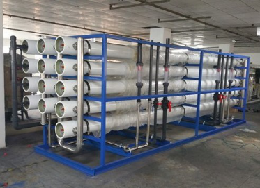 Industrial reverse osmosis water purification